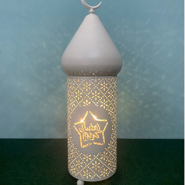 Elegant Iron Lantern for Eid and Ramadan Festivities
