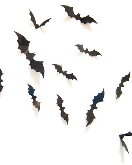 Chic Halloween Bat PVC Wall Decor Sticker Collection