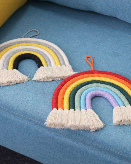 Nordic Holiday Woolen Wall Hangings: Handcrafted Festive Home Decor for Cozy Winter Vibes