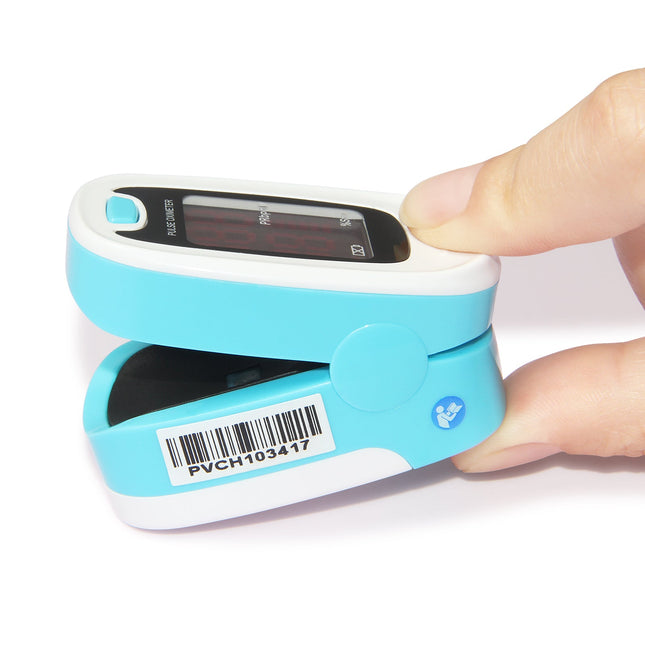 CMS50M Blue Fingertip Pulse Oximeter Spo2 Monitor Blood Oxygen LED