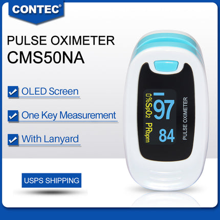 CMS50NA Finger Tip Pulse Oximeter SpO2 Blood Oxygen Monitor Heart Rate