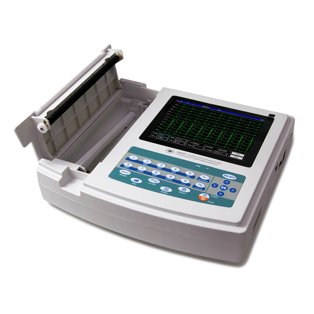 ECG1200G Digital 12 Lead Electrocardiograph With Touch Screen