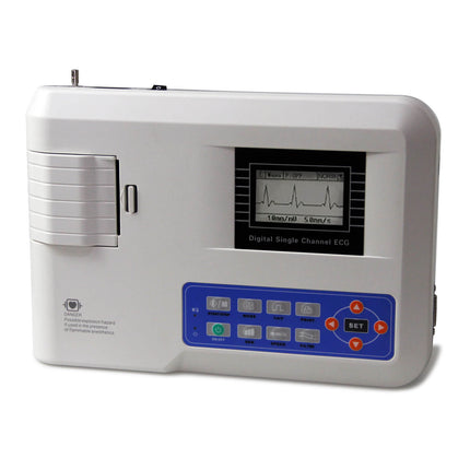 Contec Veterinary Channel 12 Leads Portable ECG EKG Machine ECG100G Vet Printer