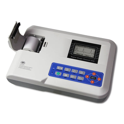 Contec Veterinary Channel 12 Leads Portable ECG EKG Machine ECG100G Vet Printer