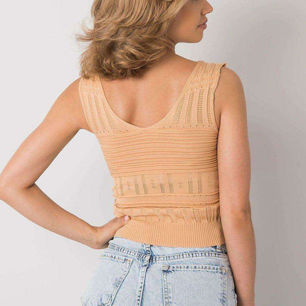 Calben's Luxe Ribbed Knit Top - Très Elite