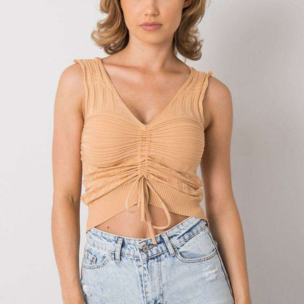Calben's Luxe Ribbed Knit Top - Très Elite