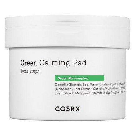Calming Green Tea Facial Pads with Dandelion & Witch Hazel Extracts - Très Elite