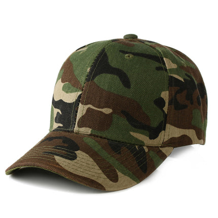 Camouflage curved brim/flat brim baseball cap - Très Elite