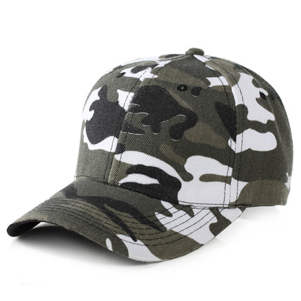 Camouflage curved brim/flat brim baseball cap - Très Elite