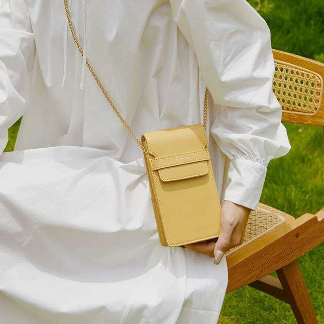 Candy Color Genuine Leather Women's Mini Crossbody Bag - ZOOLER DAPHNE Style #3043