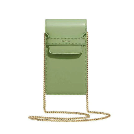 Candy Color Genuine Leather Women's Mini Crossbody Bag - ZOOLER DAPHNE Style #3043 - Très Elite