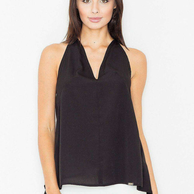 Captivating Backless Elegance Blouse