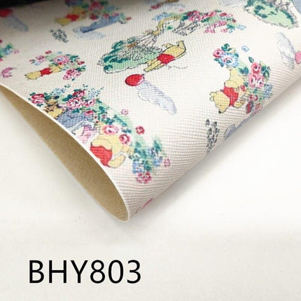 Cartoon-Inspired Extra Large A4 Vinyl Bow Craft Sheet..