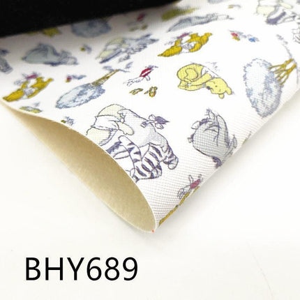 Cartoon-Inspired Extra Large A4 Vinyl Bow Craft Sheet..