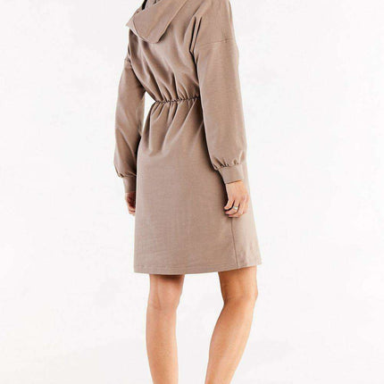 Casual Comfort Hooded Dress - Très Elite