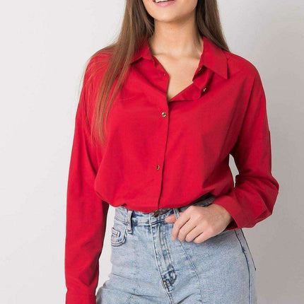Casual Cut Button Down Shirt with Versatile Style by Ex Moda - Très Elite