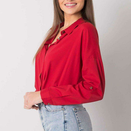Casual Cut Button Down Shirt with Versatile Style by Ex Moda - Très Elite