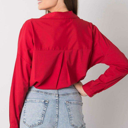 Casual Cut Button Down Shirt with Versatile Style by Ex Moda - Très Elite
