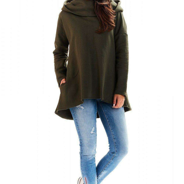 Casual Elegance Cotton Hoodie