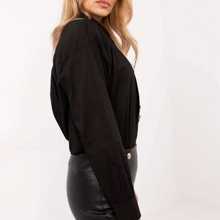 Casual Long Sleeve Shirt 204363 For Women Cotton Blend - Très Elite