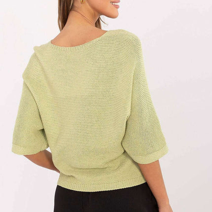 Casual Women Jumper Model 206727 Cotton Blend Pullover - Très Elite