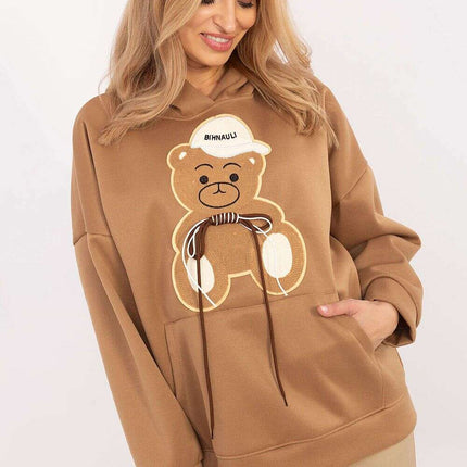 Casual Womens Sweatshirt Model 204376 Durable Polyester - Très Elite