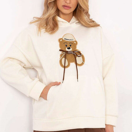 Casual Womens Sweatshirt Model 204376 Durable Polyester - Très Elite