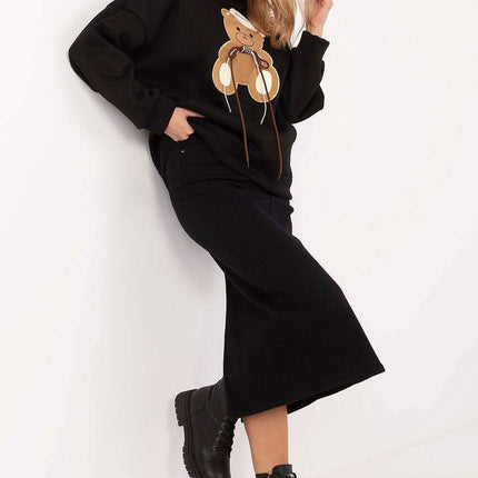 Casual Womens Sweatshirt Model 204376 Durable Polyester - Très Elite