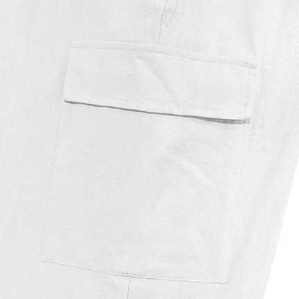 Casual cuffed multi-pocket drawstring trousers - Très Elite