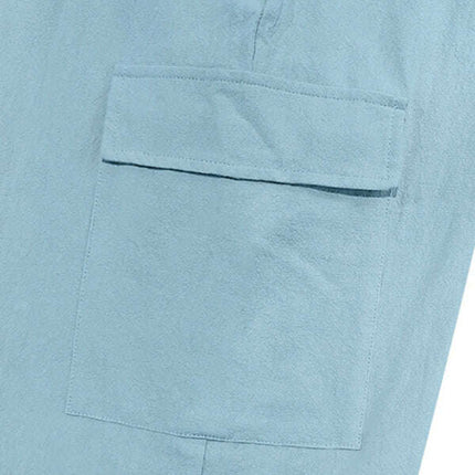 Casual cuffed multi-pocket drawstring trousers - Très Elite