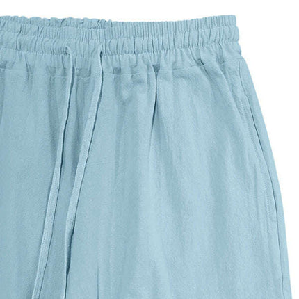 Casual cuffed multi-pocket drawstring trousers - Très Elite