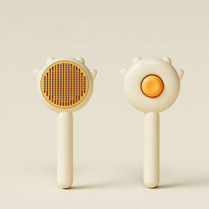 Cat Comb Massage Pet Grooming Brush - Perfect for Hair Removal and Grooming for Cats and Dogs - Très Elite