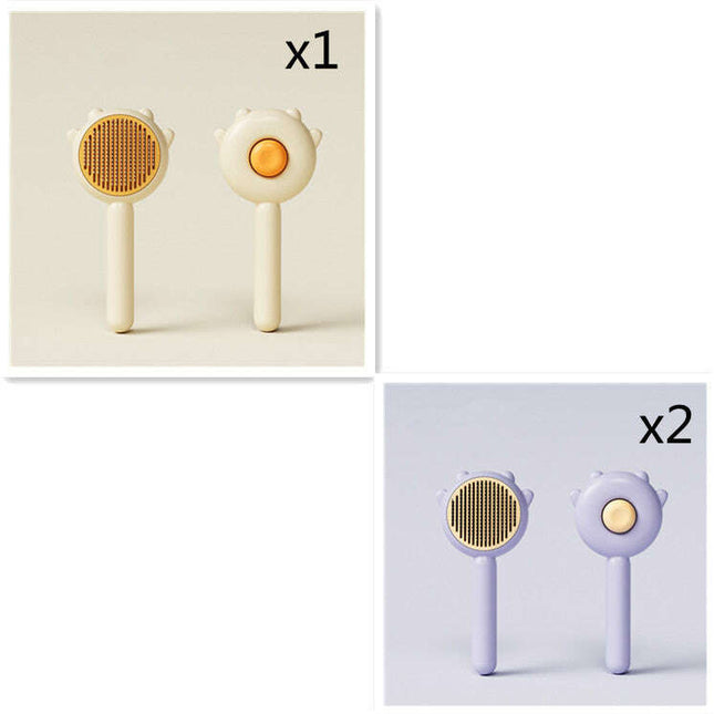 Cat Comb Massage Pet Grooming Brush - Perfect for Hair Removal and Grooming for Cats and Dogs