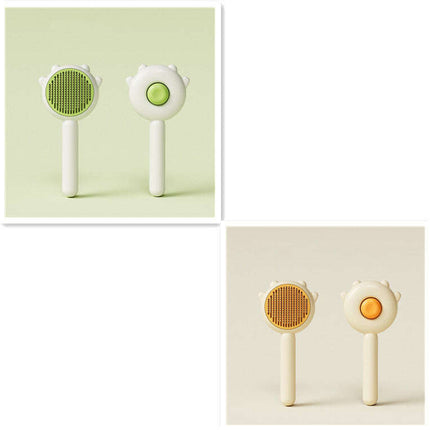 Cat Comb Massage Pet Grooming Brush - Perfect for Hair Removal and Grooming for Cats and Dogs - Très Elite