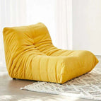 Bright yellow velvet
