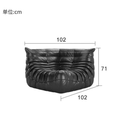 Caterpillar Luxe Cozy Retreat Sofa: Your Perfect Single Seater- Très Elite- Très Elite