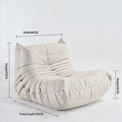 Caterpillar Serenity Lounge Chair - Chic Single Sofa for Every Setting- Très Elite- Très Elite