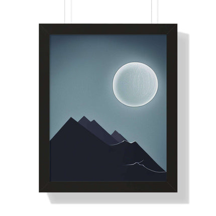 Celestial Harmony Eco-Conscious Framed Art Print..