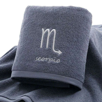 Celestial Zodiac Luxury Quick-Dry Cotton Towel Collection - Très Elite