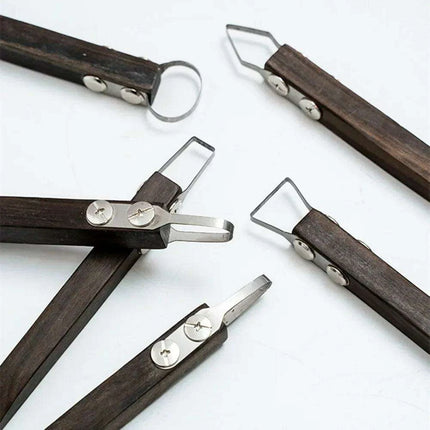 Ceramic Crafting Precision Tool Kit: Premium Blades for Artistic Excellence - Très Elite
