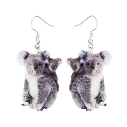 Charming Animal-Themed Acrylic Earrings for the Fashion-Forward Individual- Très Elite- Très Elite