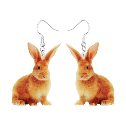 Charming Animal-Themed Acrylic Earrings for the Fashion-Forward Individual- Très Elite- Très Elite