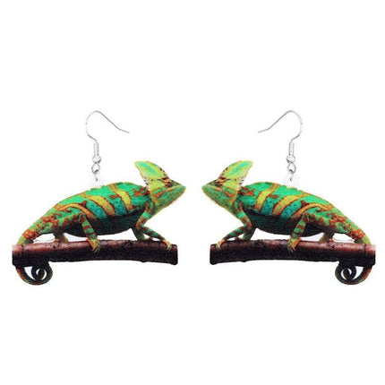 Charming Animal-Themed Acrylic Earrings for the Fashion-Forward Individual- Très Elite- Très Elite