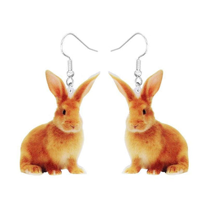 Charming Animal-Themed Acrylic Earrings for the Fashion-Forward Individual- Très Elite- Très Elite