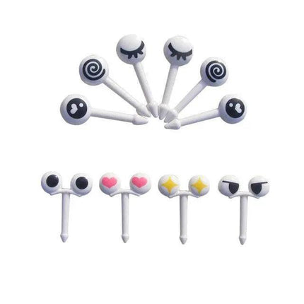 Charming Animal-Themed Mini Fork Set for Serving Fruits and Appetizers - Très Elite