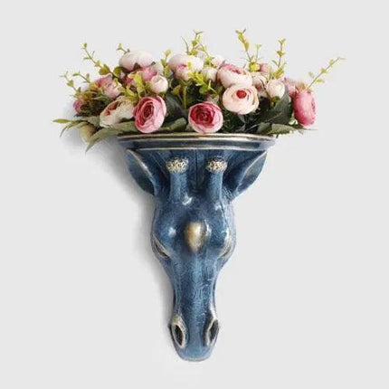 Charming Animal Wall Vase with European Flair for Stylish Home Accents