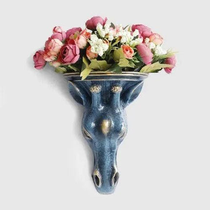 Charming Animal Wall Vase with European Flair for Stylish Home Accents
