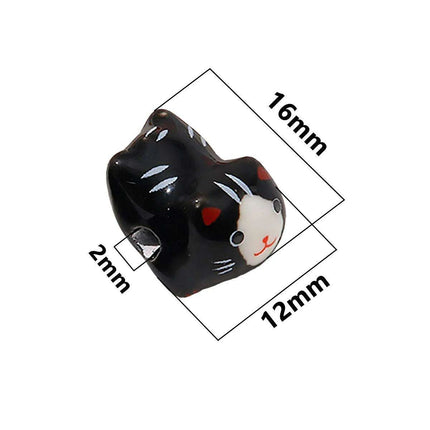 Charming Anime-Inspired Lucky Cat Ceramic Beads for Creative Jewelry Projects - 15x21mm Porcelain Essentials with Vertical Hole. Beads charming-anime-inspired-lucky-cat-ceramic-beads-for-creative-jewelry-projects-15x21mm-porce Arts, Crafts & Sewing›Beading & Jewelry Making›Beads & Bead Assortments