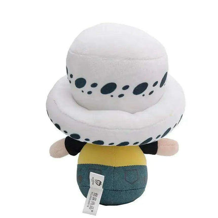 Charming Anime Plush Doll Set - Luffy, Chopper, Ace & Law - 25CM Collectible Figures for Kids and Loved Ones