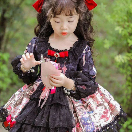 Charming Autumn Spanish Princess Lolita Dress for Baby Girls - Ideal for Birthdays and Halloween Celebrations - Très Elite
